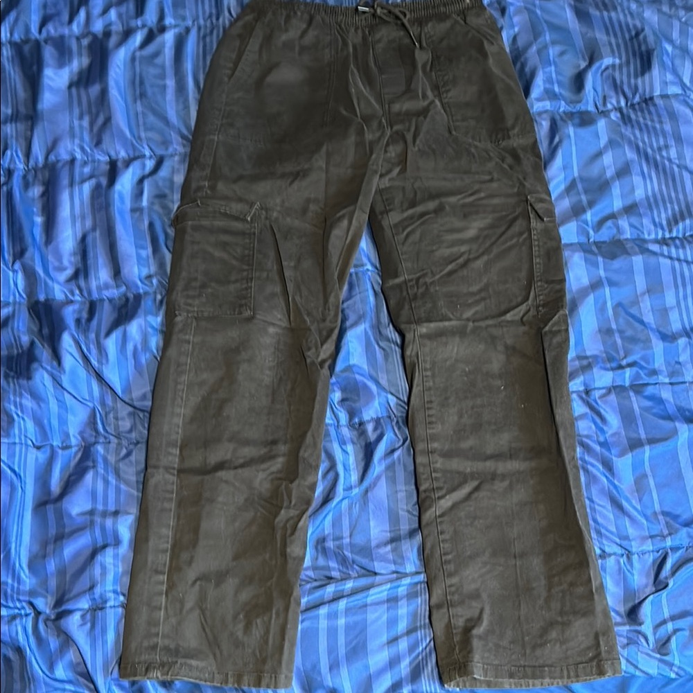 Men's Black Cargo Pants